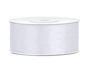 Satijn Lint Wit 25mm 25m, Verzenden, Nieuw