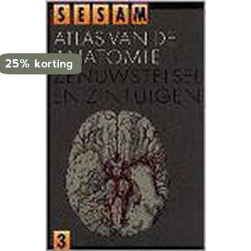 Sesam atlas van de anatomie 3: zenuwstelsel en zintuigen /, Verzenden, Gelezen, Kahle