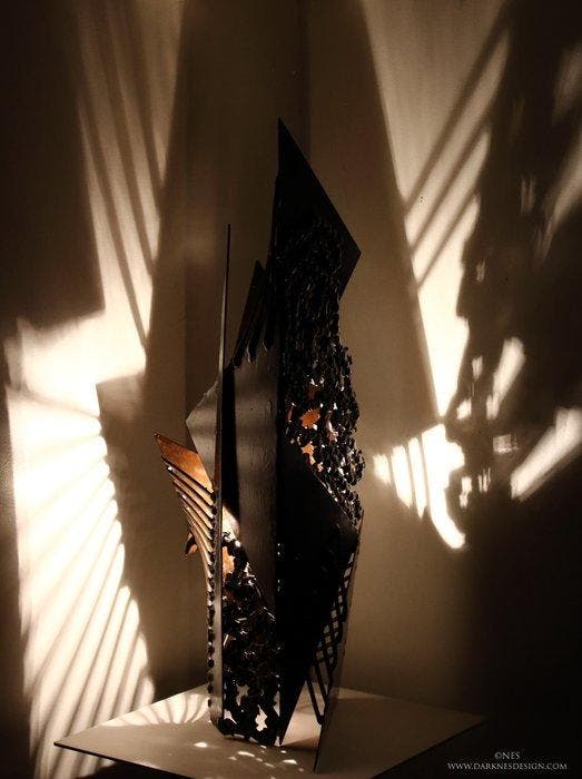 NES - Darklight 19-Sculpture Lumineuse, Antiek en Kunst, Kunst | Designobjecten