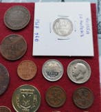 Europa. Lot of 24 coins, incl. silver, various denominations