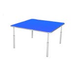 Kleutertafel | Verstelbaar | Vierkant | Blauw | Voor, Verzenden, Nieuw in verpakking