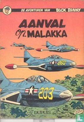 Buck Danny - Aanval op Malakka - 1958, Boeken, Eén stripboek, Verzenden, Gelezen, Charlier, Jean-Michel.