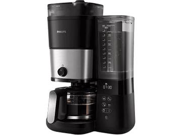 Philips - Koffiezetapparaat - Zwart, Elektronische apparatuur, Verzenden, Nieuw, Koffiemachine, Afneembaar waterreservoir