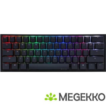 Ducky One 2 Pro Mini RGB Zwart Cherry MX Silent Red, Computers en Software, Verzenden, Nieuw