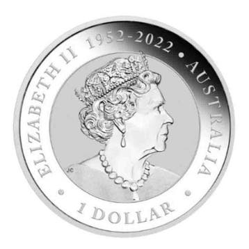 Australië. 1 Dollar 2023 1 oz $1 AUD Australian Silver Emu