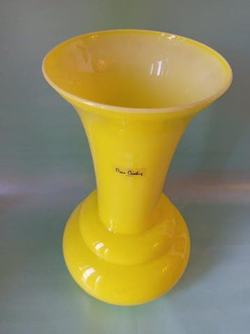 Paris - Pierre Cardin - Bloempot - Glas - Vintage ontwerp