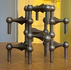 BMF - Kandelaar (13) - Chroom - Designset + zeldzame vaas