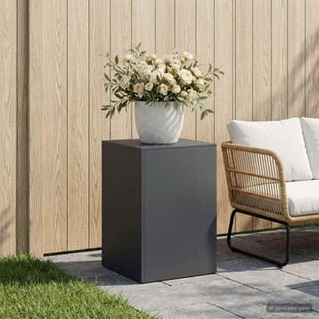 vidaXL Plantenstand Antraciet 40 x 40 x 60 cm Roestvrij, Verzenden, Nieuw