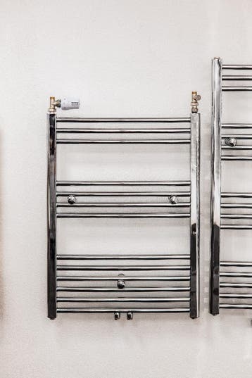 80x60 cm - 547 Watt - Oppio Handdoekradiator - Chroom, Ophalen of Verzenden