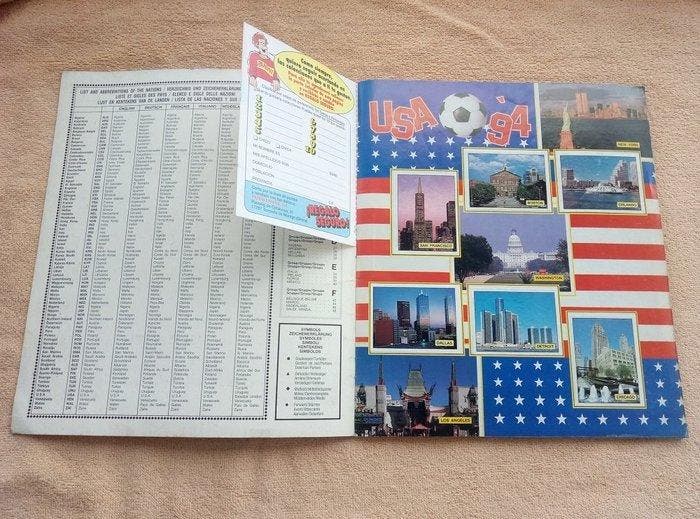 Panini WC USA 94 Inclut le bon de commande original,, Collections, Autocollants