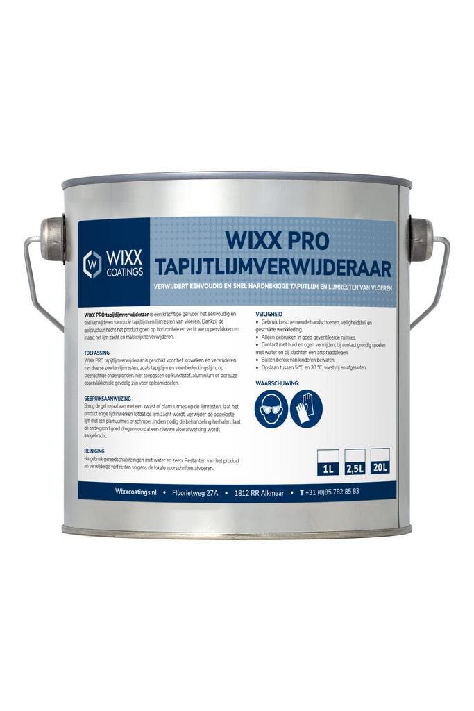 Wixx PRO Tapijtlijmverwijderaar 1L, Doe-het-zelf en Bouw, Verf, Beits en Lak, Nieuw, Verzenden