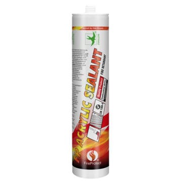 Zwaluw Brandwerende acrylaatkit - FP Acrylic Sealant - 310ml, Doe-het-zelf en Bouw, Verzenden, Nieuw