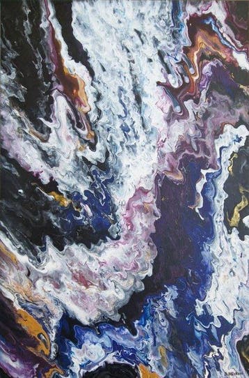 Samia Kerkeni - Obsidian Veins