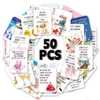 50 Motivatie kaarten - inspiratie kaartjes - positieve ka..., Diversen, Wenskaarten, Ophalen of Verzenden, Nieuw