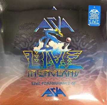 Asia - Live In England Gold 43/99 STILL SEALED / MINT ! - 2x, Nieuw in verpakking
