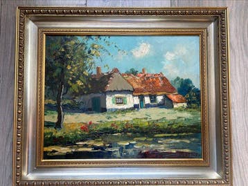 M. Ottee (A van Gilst) (1898 - 1982) - Boerderij gezicht