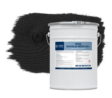 Wixx Douglasbeits UV+ Zwart 10L, Verzenden