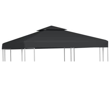 Prieeldoek 3x3m Donkergrijs | -34% Retour Deal (prieel doek), Verzenden, Overige typen, Minder dan 4 meter, Minder dan 5 meter