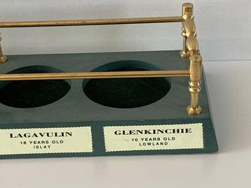 Standaard - Metaal, Vilt, Hout - Whisky-presentatierekken