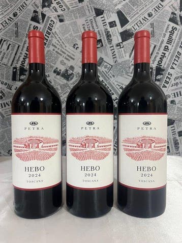 2024 Petra, Hebo - Toscane - 3 Magnums (1.5L)