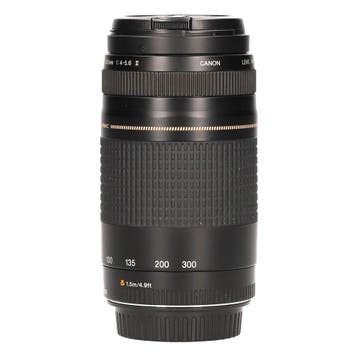 Canon EF 75-300mm F/4-5.6 II met garantie, TV, Hi-fi & Vidéo, Photo | Lentilles & Objectifs, Ophalen of Verzenden
