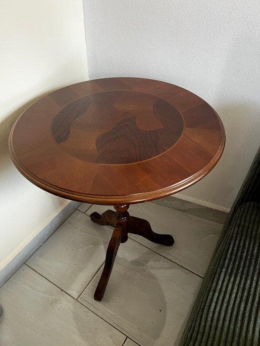 Kolomtafel - Walnoot, Palissander, Esdoorn - Vintage, Antiquités & Art, Antiquités | Autres Antiquités