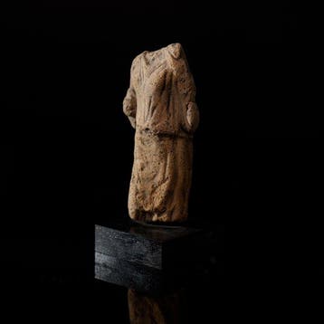 Oud-Griekenland, Fragment van een terracotta borstbeeld -