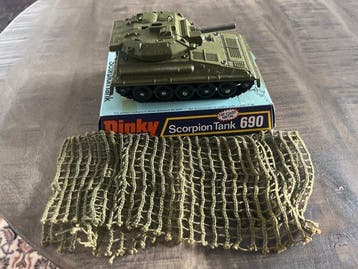 Dinky Toys - Model militair voertuig (3) - Scorpion, Nieuw