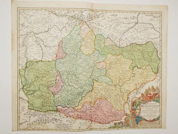 Roumanie - Roumanie; Homann - Principatus Transilvaniae in