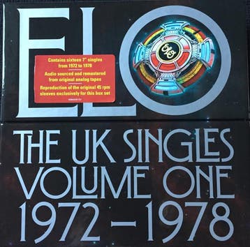 ELO - The UK Singles Volume One 1972-1978, Verzenden