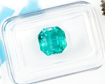Émeraude - 3.23 ct - International Gemological Institute, Nieuw