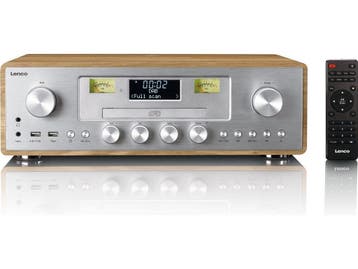 Lenco DAR-281WDSI - DAB+/FM-radio - CD/MP3 speler USB, Verzenden, Zo goed als nieuw