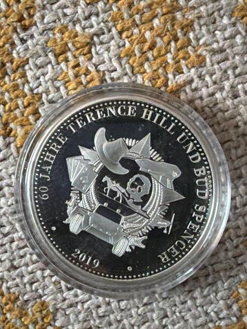 Wereld. Medal Bud Spencer -Terence Hill - 15g (.333) (Zonder