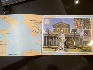 Vaticaan. 2 Euro 2008 Anno Paolino - Busta