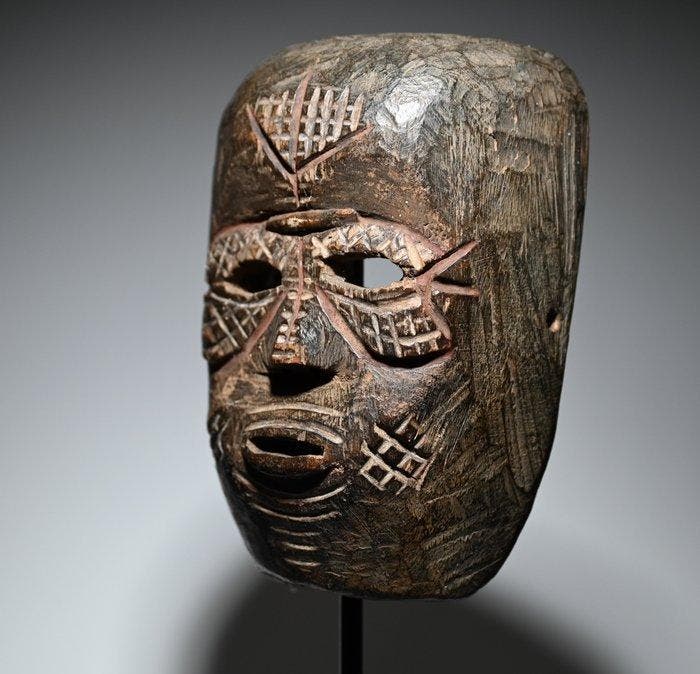 Mask - Bwaka - Congo, Antiquités & Art, Art | Art non-occidental