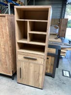 Woody boekenkast, natur, Nieuw, Overige materialen, Met lade(s)