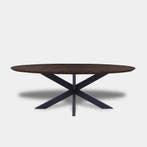 Tafel Ovaal Eikenhout  Matrix  200x100, Huis en Inrichting, Nieuw
