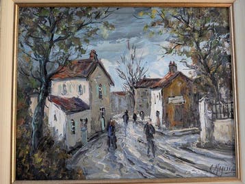 Robert Moguisse (XX) - Avant lorage, Antiquités & Art