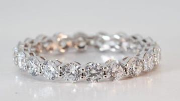 Zonder minimumprijs - Ring - 14 karaat Witgoud - 2.27ct. tw., Nieuw