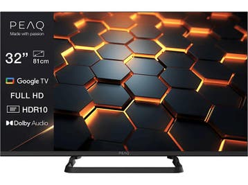 Peaq -  Full Hd Direct Led-tv 32 Inch 2025 - Zwart, Verzenden