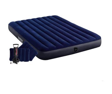 INTEX Dura-Beam luchtbed voor 2 personen, incl luchtpomp..., Ophalen of Verzenden