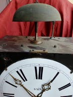 Horloge comtoise - Antique Fer, Laiton - 1800-1850, Antiek en Kunst