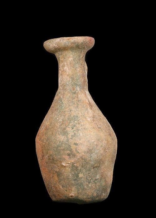 Oud-Romeins Glas Sprinkler fles, Antiquités & Art, Antiquités | Autres Antiquités