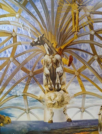 Salvador Dali (1904-1989) - “Santiago el grande, 1957”. - 60