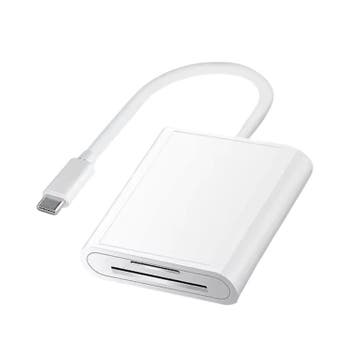 Multifunctionele USB-C Kaartlezer - Snelle SD & MicroSD Card, Verzenden, Nieuw