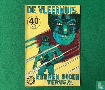 Vleermuis, De - Keren doden terug!! - 1958, Livres, Verzenden, Winands, Albert.