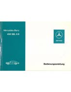 1975 MERCEDES BENZ S KLASSE INSTRUCTIEBOEKJE DUITS, Ophalen of Verzenden