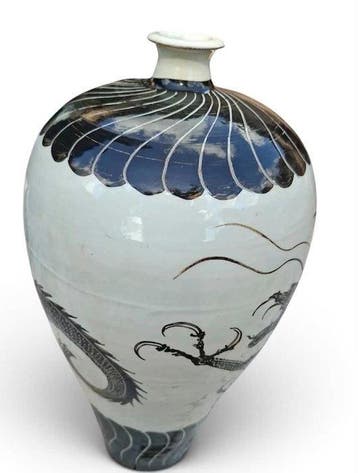 Vase, Song Dynasty style Cizhou. - Keramiek - China - Post