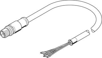 Festo Aansluitkabel 0.5m - 3947401, Verzenden
