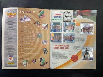 Panini Complete Sticker Album Austrian Bundesliga 2001/2002